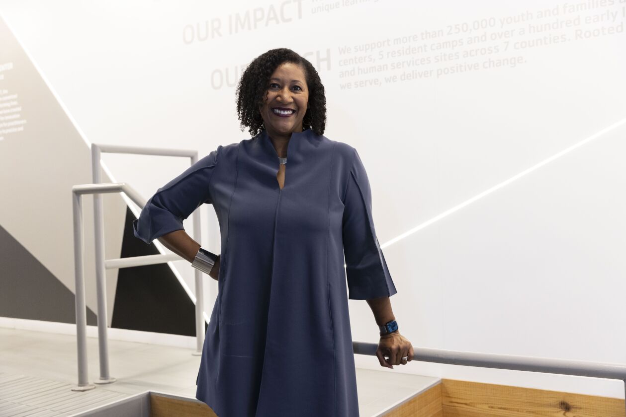 New YMCA CEO Dorri McWhorter at the Crown Family YMCA Center, 1030 W. Van Buren St., photographed on Monday, Sept. 13, 2021.